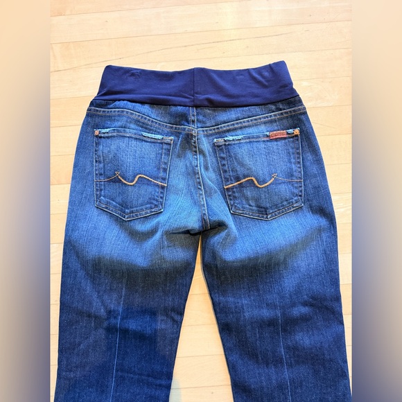 7 for all Mankind Maternity Jeans - Picture 4 of 8